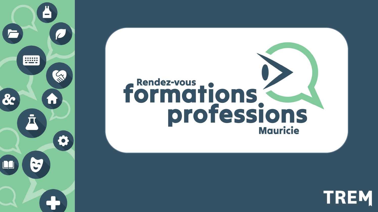 Page couverture de l’outil de l’intervenante et de l’intervenant pour la préparation des jeunes au Rendez-vous formations professions Mauricie